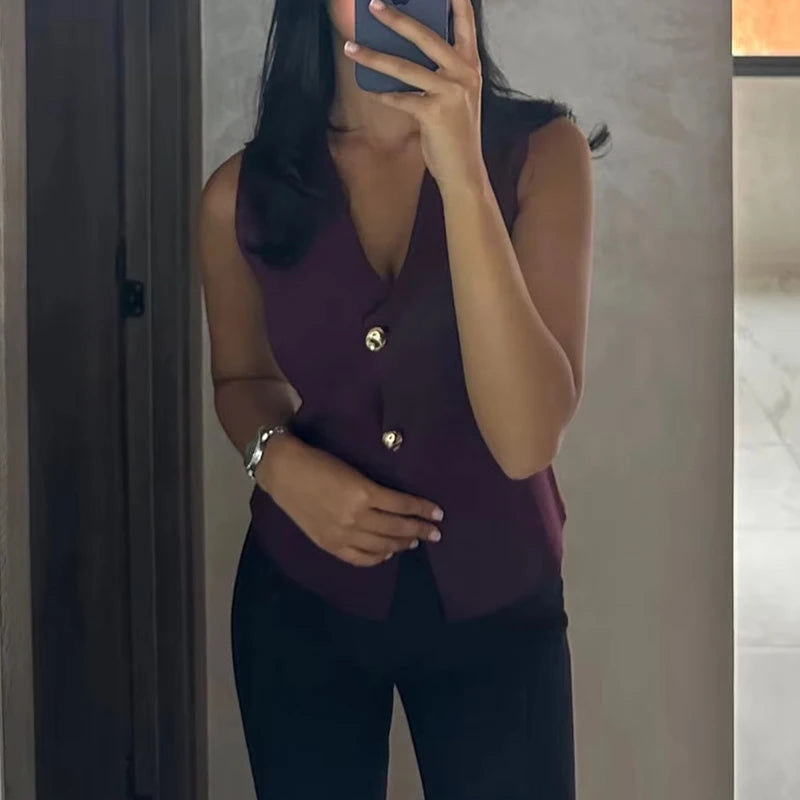 Elise | Knit Vest